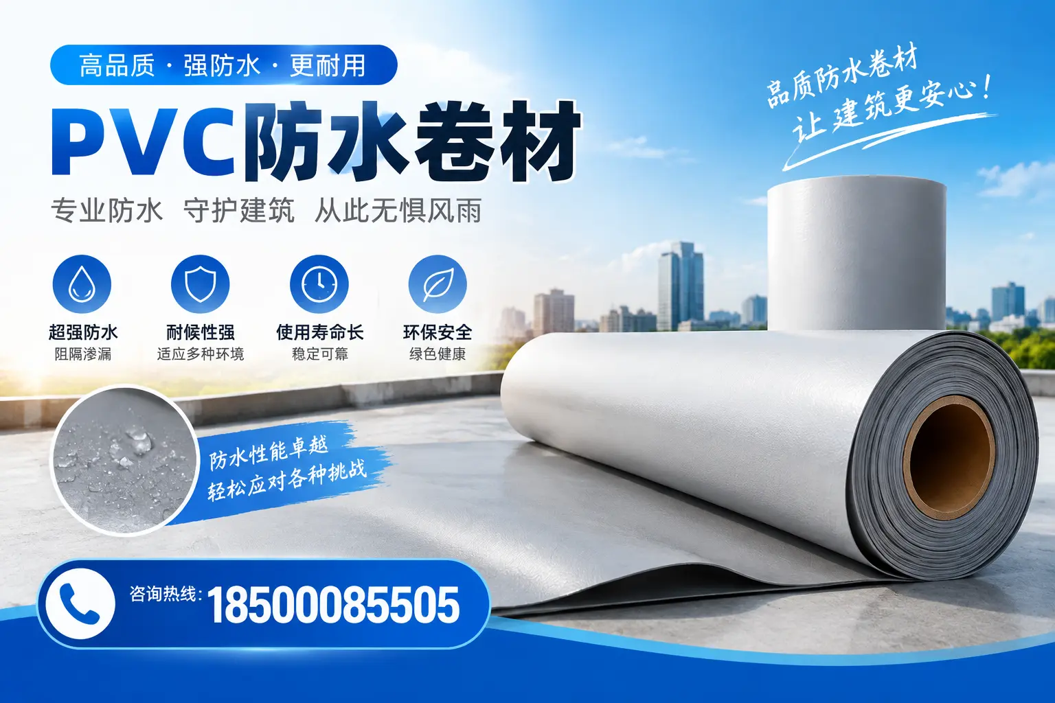 如何选择高质量的PVC防水卷材？韶关消费者必看指南